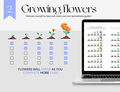 DHD Cleaning Schedule, Spreadsheet Template, Weekly, Monthly, Annual Cleaning Checklist, Cleaning Tracker