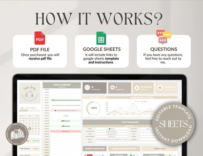 Cleaning Services CRM Bundle, Editable Client tracker, Task Tracker Spreadsheet Template, Cleaning Business Schedule